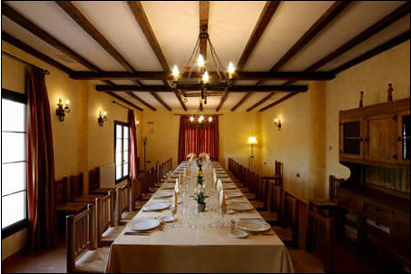Hotel Rural Llano Pina Loja Restauracja zdjęcie